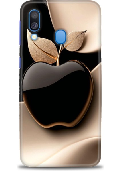 Samsung Galaxy A40 Hd Baskılı Kılıf + Seramik Tam Kaplayan Ekran Koruyucu 350