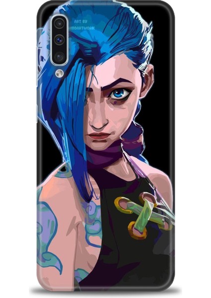 Samsung Galaxy A30S Hd Baskılı Kılıf + Seramik Tam Kaplayan Ekran Koruyucu 271