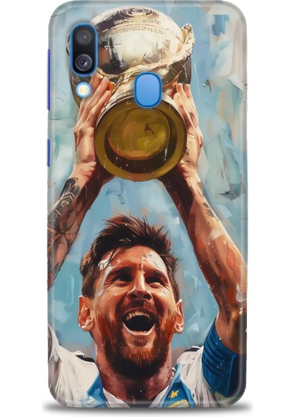 Samsung Galaxy A40 Hd Baskılı Kılıf + Seramik Tam Kaplayan Ekran Koruyucu 14