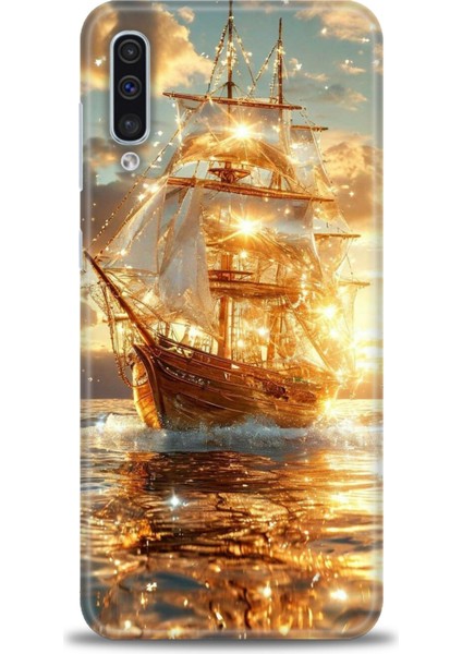 Samsung Galaxy A30S Hd Baskılı Kılıf + Seramik Tam Kaplayan Ekran Koruyucu 234