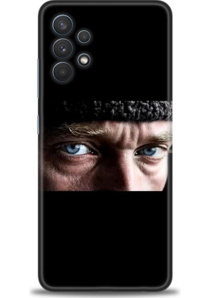 Samsung Galaxy A32 Hd Baskılı Kılıf + Seramik Tam Kaplayan Ekran Koruyucu 28