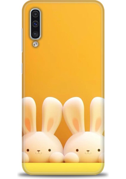 Samsung Galaxy A30S Hd Baskılı Kılıf + Seramik Tam Kaplayan Ekran Koruyucu 78