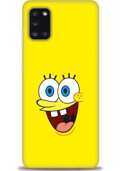 Samsung Galaxy A31 Hd Baskılı Kılıf + Seramik Tam Kaplayan Ekran Koruyucu 451