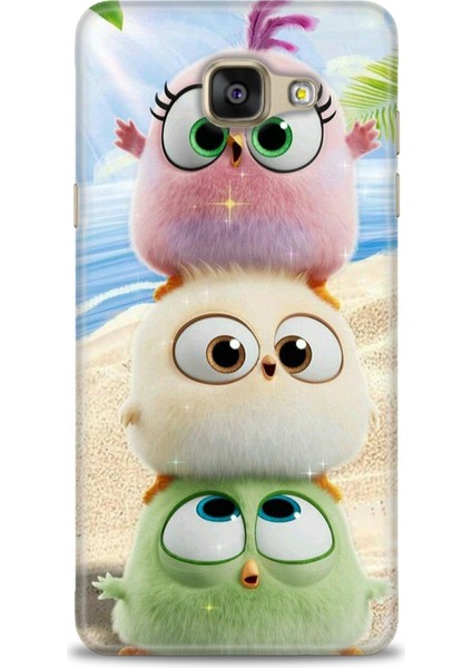 Samsung Galaxy A3 2016 Hd Baskılı Kılıf + Seramik Tam Kaplayan Ekran Koruyucu 366