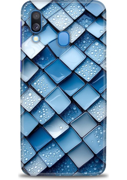 Samsung Galaxy A40 Hd Baskılı Kılıf + Seramik Tam Kaplayan Ekran Koruyucu 328