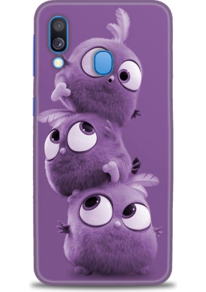 Samsung Galaxy A40 Hd Baskılı Kılıf + Seramik Tam Kaplayan Ekran Koruyucu 361