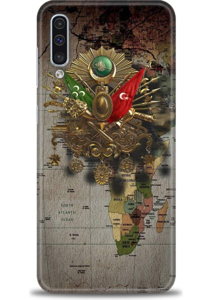 Samsung Galaxy A50S Hd Baskılı Kılıf + Seramik Tam Kaplayan Ekran Koruyucu 467