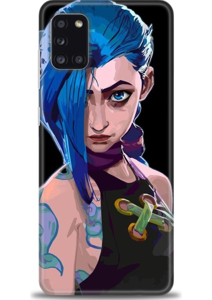 Samsung Galaxy A31 Hd Baskılı Kılıf + Seramik Tam Kaplayan Ekran Koruyucu 271