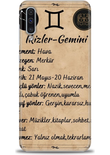Samsung Galaxy A30S Hd Baskılı Kılıf + Seramik Tam Kaplayan Ekran Koruyucu 471