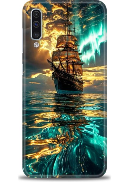 Samsung Galaxy A30S Hd Baskılı Kılıf + Seramik Tam Kaplayan Ekran Koruyucu 237