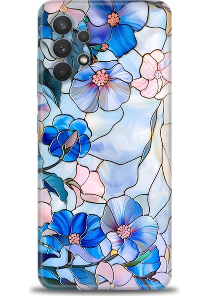 Samsung Galaxy A32 Hd Baskılı Kılıf + Seramik Tam Kaplayan Ekran Koruyucu 337