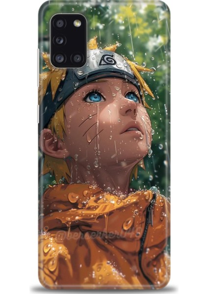 Samsung Galaxy A31 Hd Baskılı Kılıf + Seramik Tam Kaplayan Ekran Koruyucu 257