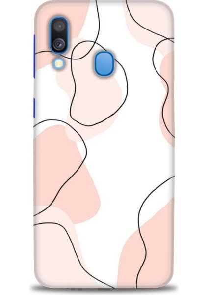 Samsung Galaxy A40 Hd Baskılı Kılıf + Seramik Tam Kaplayan Ekran Koruyucu 180