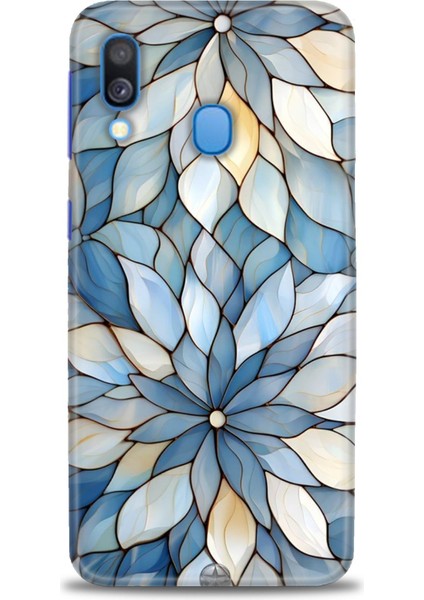 Samsung Galaxy A40 Hd Baskılı Kılıf + Seramik Tam Kaplayan Ekran Koruyucu 332