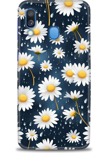Samsung Galaxy A40 Hd Baskılı Kılıf + Seramik Tam Kaplayan Ekran Koruyucu 132
