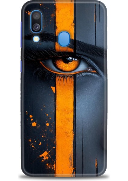 Samsung Galaxy A40 Hd Baskılı Kılıf + Seramik Tam Kaplayan Ekran Koruyucu 142