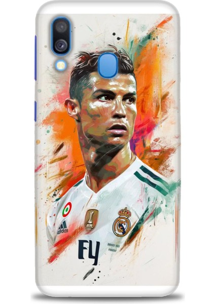 Samsung Galaxy A40 Hd Baskılı Kılıf + Seramik Tam Kaplayan Ekran Koruyucu 7