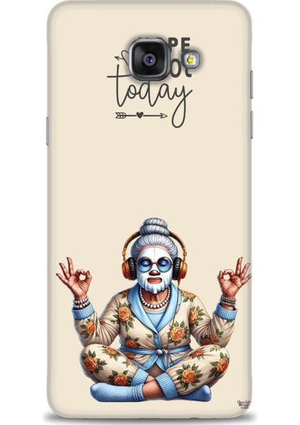 Samsung Galaxy A5 2016 Hd Baskılı Kılıf + Seramik Tam Kaplayan Ekran Koruyucu 42