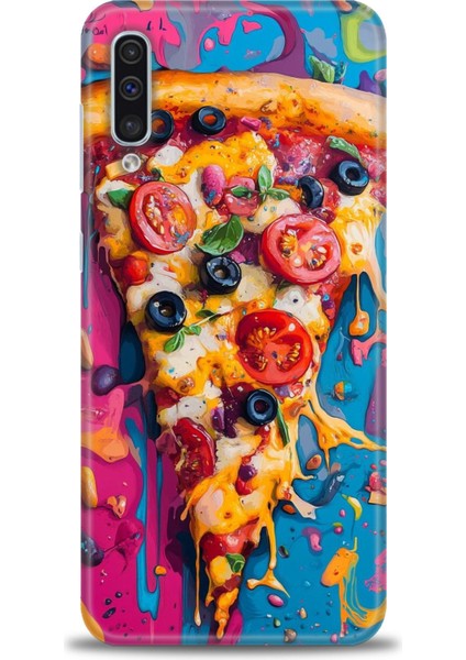 Samsung Galaxy A50S Hd Baskılı Kılıf + Seramik Tam Kaplayan Ekran Koruyucu 450