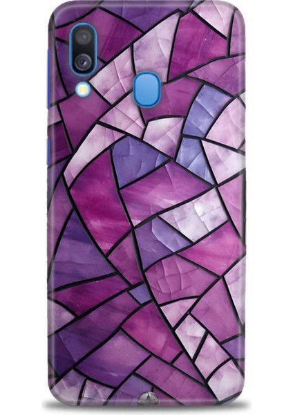 Samsung Galaxy A40 Hd Baskılı Kılıf + Seramik Tam Kaplayan Ekran Koruyucu 331