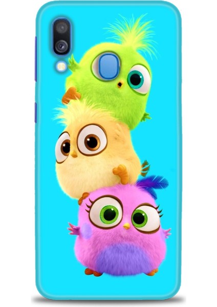 Samsung Galaxy A40 Hd Baskılı Kılıf + Seramik Tam Kaplayan Ekran Koruyucu 369