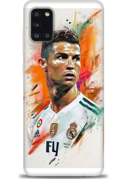 Samsung Galaxy A31 Hd Baskılı Kılıf + Seramik Tam Kaplayan Ekran Koruyucu 7