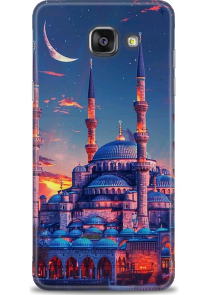 Samsung Galaxy A5 2016 Hd Baskılı Kılıf + Seramik Tam Kaplayan Ekran Koruyucu 227
