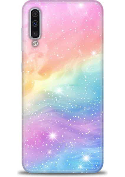 Samsung Galaxy A50S Hd Baskılı Kılıf + Seramik Tam Kaplayan Ekran Koruyucu 422