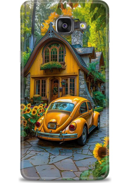 Samsung Galaxy A5 2016 Hd Baskılı Kılıf + Seramik Tam Kaplayan Ekran Koruyucu 110