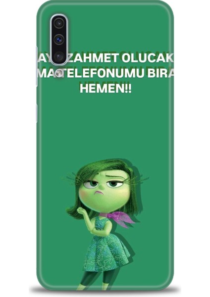 Samsung Galaxy A50S Hd Baskılı Kılıf + Seramik Tam Kaplayan Ekran Koruyucu 154