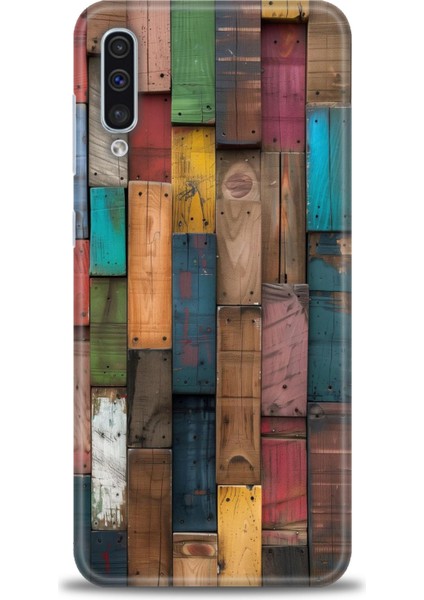 Samsung Galaxy A50S Hd Baskılı Kılıf + Seramik Tam Kaplayan Ekran Koruyucu 330
