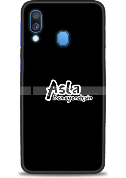 Samsung Galaxy A40 Hd Baskılı Kılıf + Seramik Tam Kaplayan Ekran Koruyucu 397