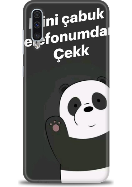 Samsung Galaxy A50S Hd Baskılı Kılıf + Seramik Tam Kaplayan Ekran Koruyucu 156