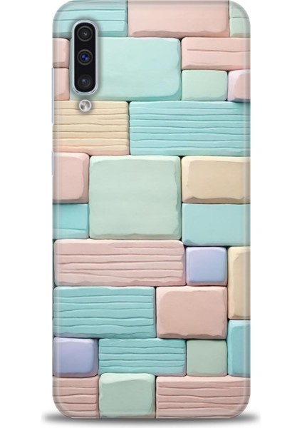 Samsung Galaxy A50 Hd Baskılı Kılıf + Seramik Tam Kaplayan Ekran Koruyucu 440