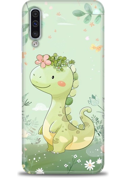 Samsung Galaxy A50S Hd Baskılı Kılıf + Seramik Tam Kaplayan Ekran Koruyucu 302