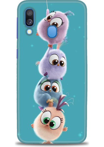 Samsung Galaxy A40 Hd Baskılı Kılıf + Seramik Tam Kaplayan Ekran Koruyucu 368