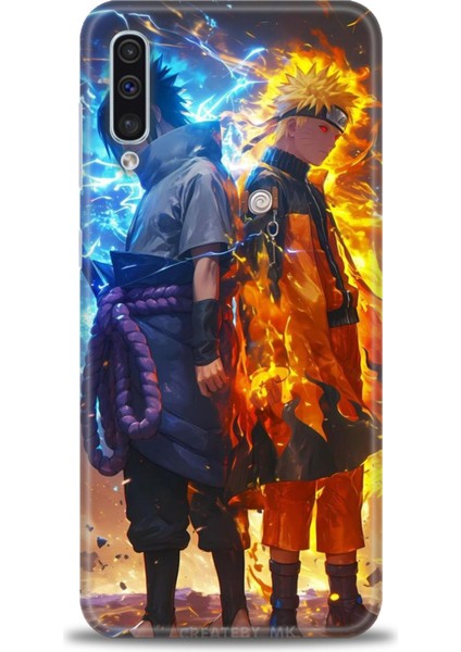 Samsung Galaxy A30S Hd Baskılı Kılıf + Seramik Tam Kaplayan Ekran Koruyucu 260