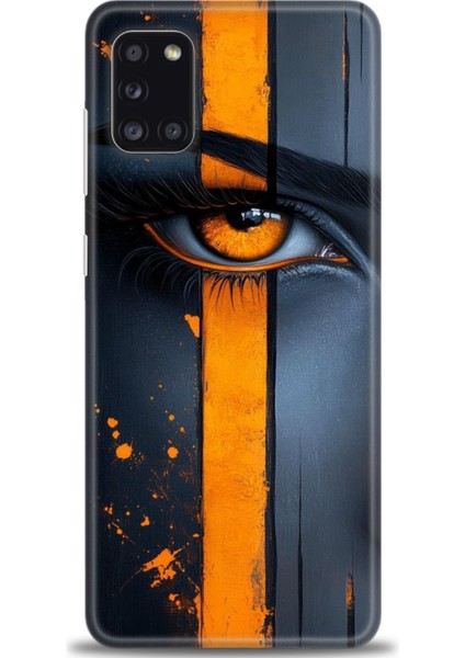 Samsung Galaxy A31 Hd Baskılı Kılıf + Seramik Tam Kaplayan Ekran Koruyucu 142