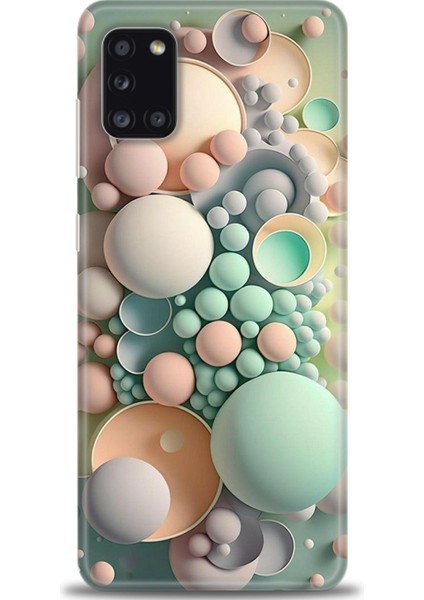 Samsung Galaxy A31 Hd Baskılı Kılıf + Seramik Tam Kaplayan Ekran Koruyucu 347