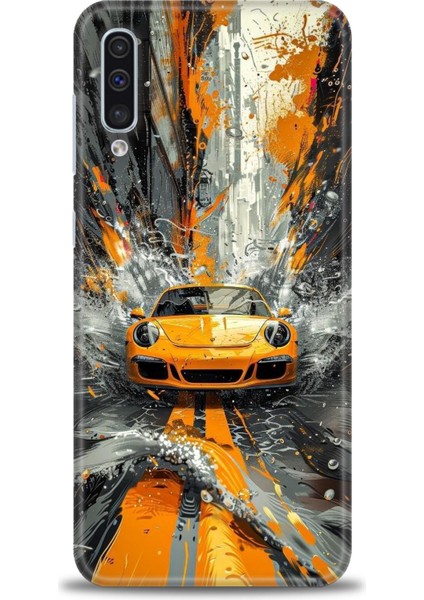 Samsung Galaxy A30S Hd Baskılı Kılıf + Seramik Tam Kaplayan Ekran Koruyucu 101