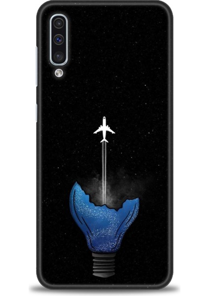 Samsung Galaxy A30S Hd Baskılı Kılıf + Seramik Tam Kaplayan Ekran Koruyucu 383