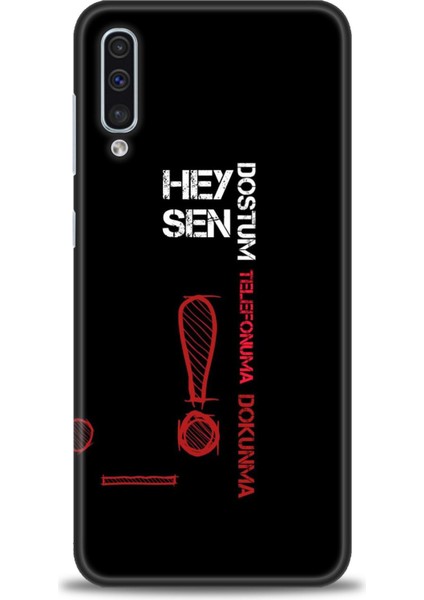 Samsung Galaxy A50S Hd Baskılı Kılıf + Seramik Tam Kaplayan Ekran Koruyucu 392