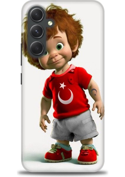 Samsung Galaxy A54 Hd Baskılı Kılıf + Seramik Tam Kaplayan Ekran Koruyucu 247