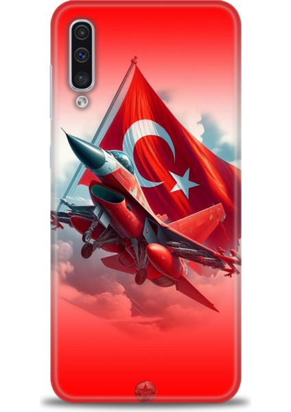 Samsung Galaxy A50 Hd Baskılı Kılıf + Seramik Tam Kaplayan Ekran Koruyucu 38