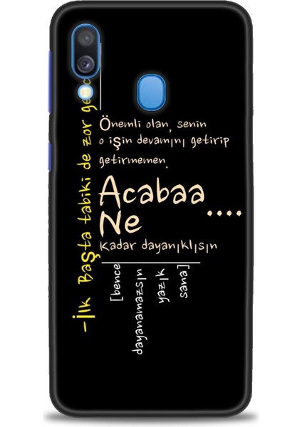 Samsung Galaxy A40 Hd Baskılı Kılıf + Seramik Tam Kaplayan Ekran Koruyucu 393