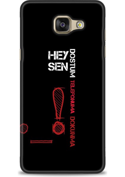 Samsung Galaxy A3 2016 Hd Baskılı Kılıf + Seramik Tam Kaplayan Ekran Koruyucu 392