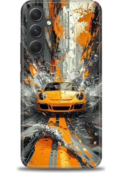 Samsung Galaxy A54 Hd Baskılı Kılıf + Seramik Tam Kaplayan Ekran Koruyucu 101