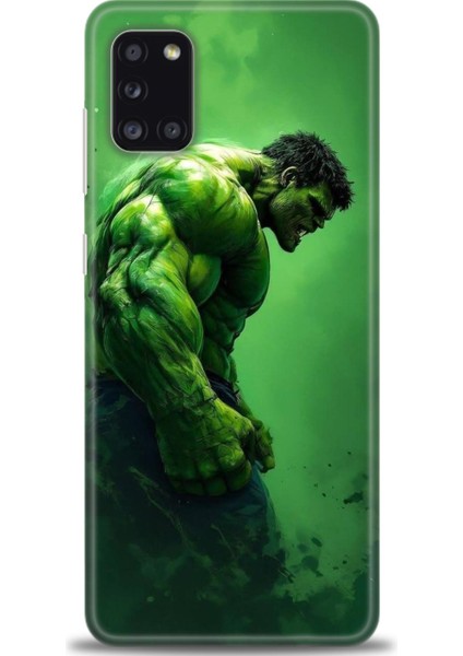 Samsung Galaxy A31 Hd Baskılı Kılıf + Seramik Tam Kaplayan Ekran Koruyucu 96