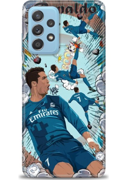 Samsung Galaxy A52S 5g Hd Baskılı Kılıf + Seramik Tam Kaplayan Ekran Koruyucu 1