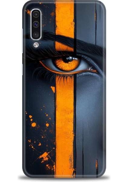 Samsung Galaxy A50 Hd Baskılı Kılıf + Seramik Tam Kaplayan Ekran Koruyucu 142